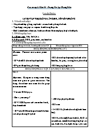 Giáo án Toán Lớp 2 - Tuần 16 - Trường Tiểu họ