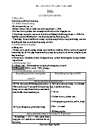 Giáo án Toán Lớp 2 - Tuần 3 - Phạm Thị Liễu
