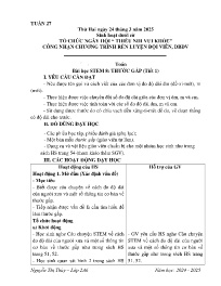 Giáo án Toán + Tiếng Việt 2 - Tuần 27 - Năm h