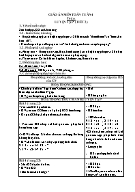 Kế hoạch bài dạy các môn Lớp 2 - Tuần 4