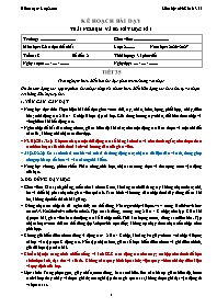 KHBD GDTC lớp 2 năm học 2026-2027 - Tuần 18 (